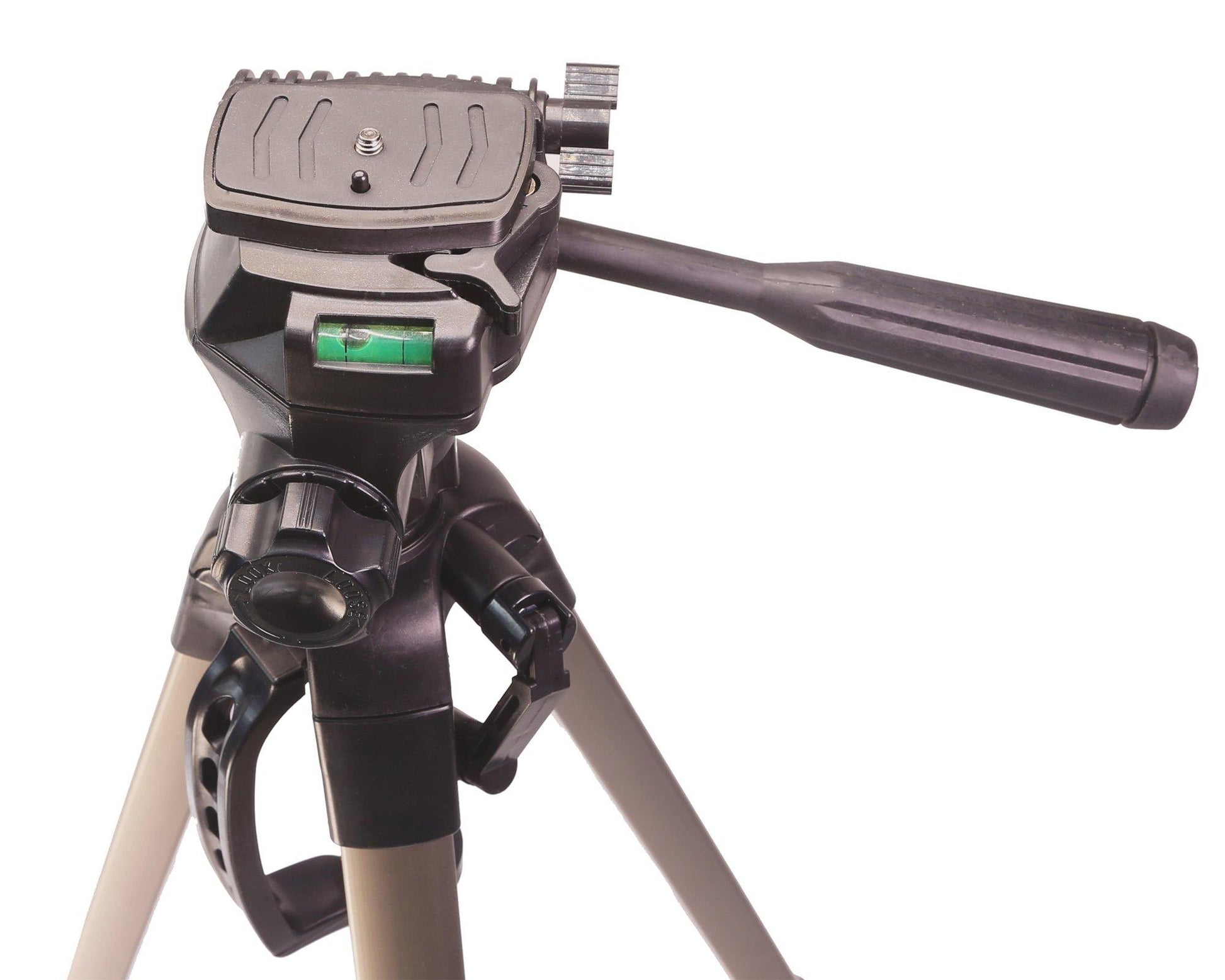 TT Series Heavy-Duty Aluminum Tripods with 3-Way Pan & Tilt Head TT-66 - Vidpro