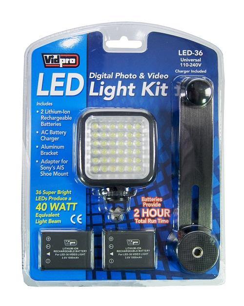 LED-36 Video Light - Vidpro