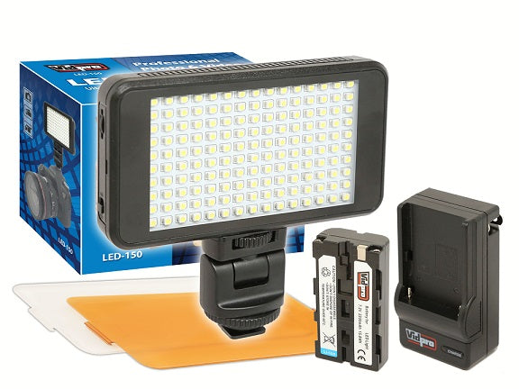 Ultra-Slim Series LED-150 Video Light - Vidpro