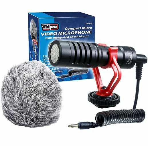 XM-CM Compact Micro Video Microphone - Vidpro