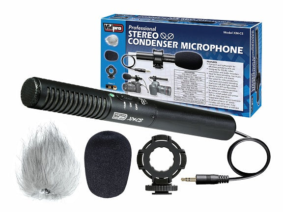 XM-CS Condenser Stereo XY Microphone Kit - Vidpro