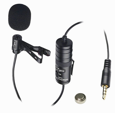 XM-L Professional Lavalier Condenser Microphone - Vidpro