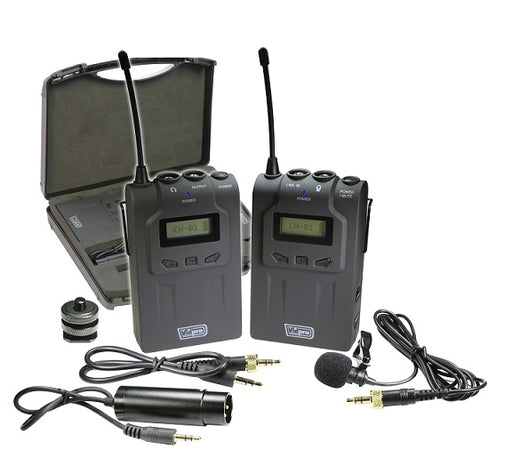 XM-W4 Professional UHF Wireless Microphone System - Vidpro